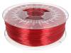 PETG-1.75-RUBY RED TRANSPARENT Филамент: PET-G; красный (рубиновый), прозрачный; 1кг; 220-250°C