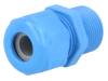 1.209.1302.61 Кабельный ввод; с удлиненной резьбой; PG13,5; IP68; синий