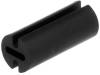 FIX-LEDH-10.5, Распорная втулка; LED; Oвнешн:4,5мм; OLED:3мм; Дл:10,5мм; черный, FIX&FASTEN
