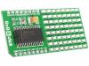 8X8 BLUE CLICK Дочерняя плата; SPI; mikroBUS; MAX7219