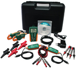 DL160, Регистратор: тока и напряжения; ЖК двойной; V AC:10?600В, Extech