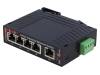 SL-5ES-1, Промышленный модуль: switch Ethernet; Кол-во портов:5; 10?30ВDC, RED LION CONTROLS