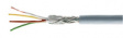 LI-YCY 2X0,14 COPPER [500 м] Control cable 2 x 0.14 mm2 shielded grey
