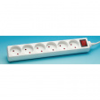 DG-HB06K Outlet strip 6 Euro CEE 7/17 1.5 m