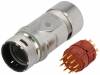 EPIC KIT M23 F6 N 12E SLM, M23; вилка; PIN:12; "папа"; пайка; на провод; прямой; 7А; позолота, LAPP