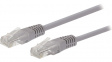 VLCT85000E100 Patch cable CAT5e UTP 10 m Grey