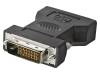 68523 Адаптер; гнездо DVI-I (24+5), вилка DVI-D (24+1); Цвет: черный
