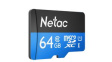 NT02P500STN-064G-S Memory Card 64GB, microSDXC, 80MB/s, 20MB/s