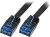 CP0137B Patch cord; U/UTP; 5e; многопров; CCA; ПВХ; черный; 5м; 30AWG