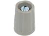 A2510038, Ручка; без указателя; ABS; Диам.оси:3мм; O10,5x14мм; серый, OKW