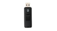 VF28GAR-3E USB Stick with Slide-In Connector, 8GB, USB 2.0, Black