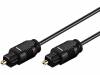 AVK-216-0300, Кабель; Toslink вилка, с обеих сторон; 3м; Диам.провода:2,2мм, Goobay
