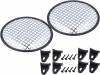 GRILL2080-SV, Декоративная решетка динамика; 8", 4CARMEDIA