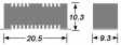 RWS7 820R J Резистор, SMD 820 Ω 7 W ± 5 % SMD