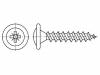 1596721 Винт; SPAX; для ДСП; 3,5x20; Головка: сферическая; Pozidriv; сталь