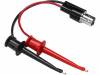 3788 POMONA, Измерительный провод; ПВХ; 140мм; черный и красный; 60ВDC, Pomona