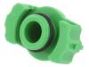 8001028, Адаптер для шприцев; 10мл; Цвет: зеленый, FISNAR