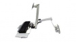 45-230-216 Wall Mount LCD Monitor Arm with Keyboard Tray, 24