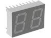 KW2-521AGA, Дисплей: LED; 7-сегментный; 13,2мм; желто-зеленый; 8-16мкд; анод, Lucky Light