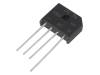 KBU6K, Однофазный выпрямительный мост; Urmax:800В; If:6А; Ifsm:175А, DC COMPONENTS
