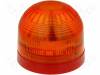 PSC-0025 Сигнализатор: светозвуковой; 17?60ВDC; Цвет: оранжевый; IP21