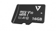 VPMSDH16GU1 Memory Card 16GB, microSDXC, 80MB/s, 10MB/s