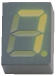 TDSG 1150 7-сег. СИД-дисплей зеленый 7 mm THT