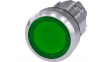 3SU1051-0AB40-0AA0 SIRIUS ACT Illuminated Push-Button front element Metal, glossy, green