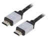 CCB-HDMIL-5M Кабель; HDMI 1.4; вилка HDMI,с обеих сторон; 5м; черный; 30AWG