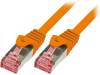 CQ2088S Patch cord; S/FTP; 6; многопров; Cu; LSZH; оранжевый; 7,5м; 27AWG