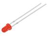 FYL-3014HD1A, LED; 3мм; красный; 10мкд; 40°; Поверхность: выпуклая; Шаг:2,54мм, FORYARD