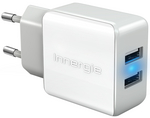 POWERJOY PLUS, 15 W dual USB adapter, Innergie