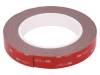 3M VHB GPH 110 19MMX5M, Лента: монтажная; W:19мм; L:5м; серый; акриловый; макс.230°C, 3M