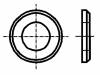 1762079 Шайба; круглая; M8; D=16мм; h=1,6мм; сталь; Покрытие: хром; DIN:125B