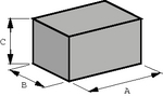 WALL 2.23, Shell case Upper part light grey Lower part dark grey 123 x 70 x 43 mm ABS, Teko