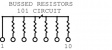 4610X-101-561LF Резисторная сборка, SIL 560 Ω ± 2 %