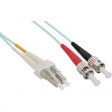 LCSTOM3DAQ5 LWL-кабель OM3LC/ST 5 m бирюзовый