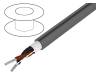 5002C SL001, Провод; многопров; Cu; Xtra Guard® 1; 2x22AWG; темно-серый; ПВХ, Alpha Wire