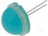 DLC-6MBD LED; 20мм; голубой; 70?250мкд; 120°; Кол-во выв: 2; 20мА