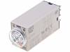 H3Y-2 DC24 10S, Реле времени; 0,5?10с; DPDT; 250 В AC/5 A; 24ВDC; панелька; PIN:8, Omron