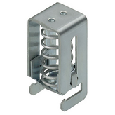 1752131001, KLBUE CO 2 clamping yoke diam. 4...15 mm steel, Weidmuller