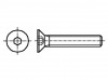 1713876 Винт; M6x18; 1; Головка: потайная; шестигранный; HEX 4мм; DIN: 7991