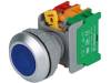 LXB30-1O/C BL, W/O LAMP Переключатель: кнопочный; 1; NC + NO; 30мм; синий; BA9S, лампочка