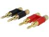 30.4070-02, Разъем: "банан" 4мм; двойной; вилка; на кабель, ACV