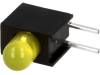 L-1384AD/1YD LED; в корпусе; Кол-во диод:1; 3,4мм; THT; желтый; 8-15мкд; 60°