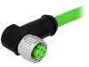 21349500405050, Вилка; M12; PIN: 4; "мама"; код D-Ethernet; 5м; изоляция: ПВХ, Harting