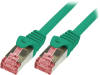 CQ2055S Patch cord; S/FTP; 6; многопров; Cu; LSZH; зеленый; 2м; 27AWG