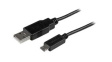 USBAUB15CMBK Charging Cable USB-A Plug - USB Micro-B Plug 150mm USB 2.0 Black