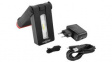 1600-0128 WL200R Rechargeable Work Light, LED, 220lm, 3.2W, IP54