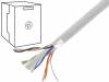NC624-CU, Кабель; F/UTP; 6; однопров; Cu; 4x2x0,57мм; ПВХ; серый; 305м, VCOM